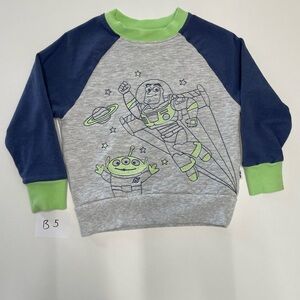 Little Sleepies Buzz Lightyear crewneck sweatshirt